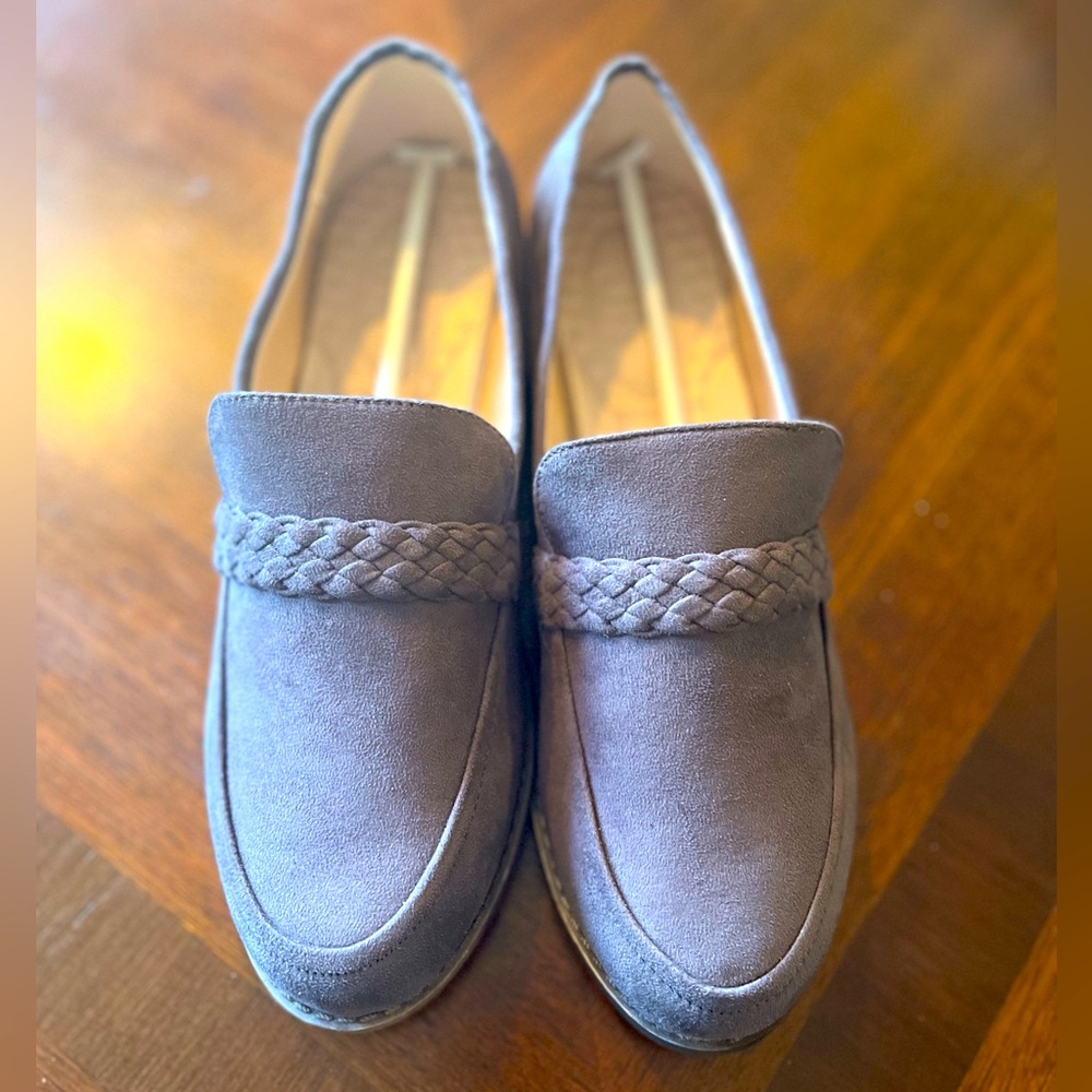 NIB Brown Suede Women's Loafers